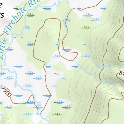 44110SW Page 2 Yellowstone National Park Topo Preview 2