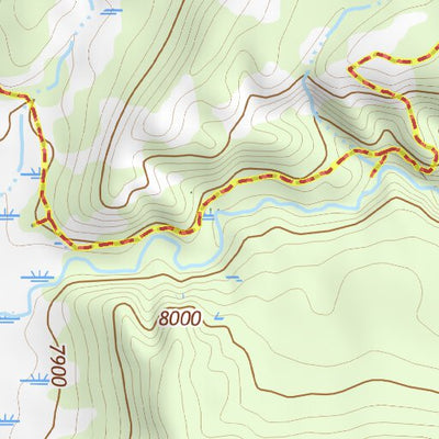 44110SW Page 2 Yellowstone National Park Topo Preview 3