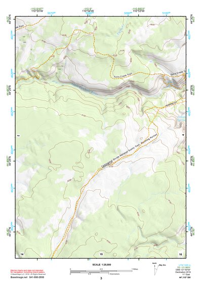 44110SW Page 3 Yellowstone National Park Topo Preview 1