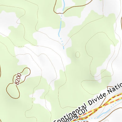 44110SW Page 3 Yellowstone National Park Topo Preview 2