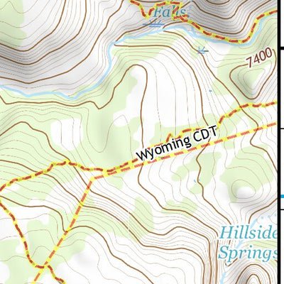 44110SW Page 3 Yellowstone National Park Topo Preview 3
