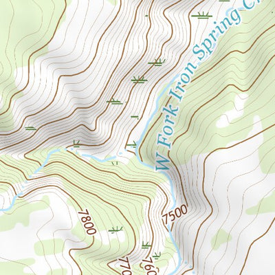 44110SW Page 4 Yellowstone National Park Topo Preview 3