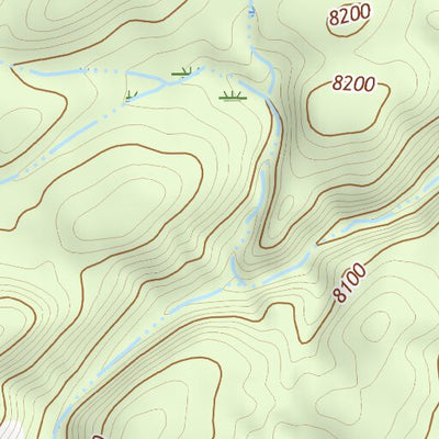 44110SW Page 11 Yellowstone National Park Topo Preview 3