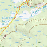 44110SW Page 17 Yellowstone National Park Topo Preview 2