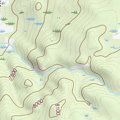 44110SW Page 17 Yellowstone National Park Topo Preview 3