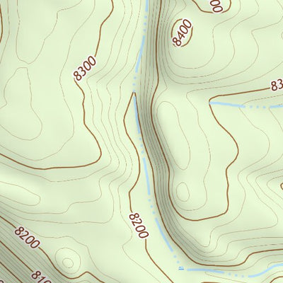 44110SW Page 21 Yellowstone National Park Topo Preview 3