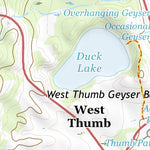 44110SW Page 23 Yellowstone National Park Topo Preview 3