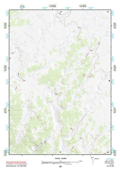 44110SW Page 25 Yellowstone National Park Topo Preview 1