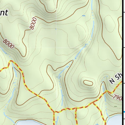 44110SW Page 30 Yellowstone National Park Topo Preview 3