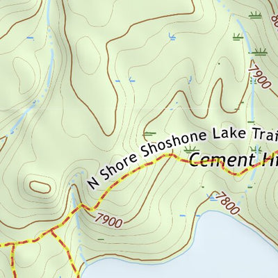 44110SW Page 31 Yellowstone National Park Topo Preview 3