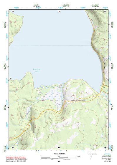 44110SW Page 32 Yellowstone National Park Topo Preview 1