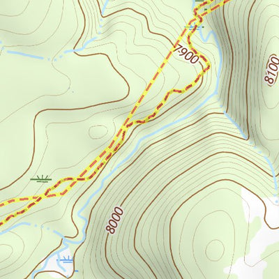44110SW Page 32 Yellowstone National Park Topo Preview 3