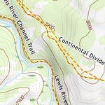 44110SW Page 33 Yellowstone National Park Topo Preview 3