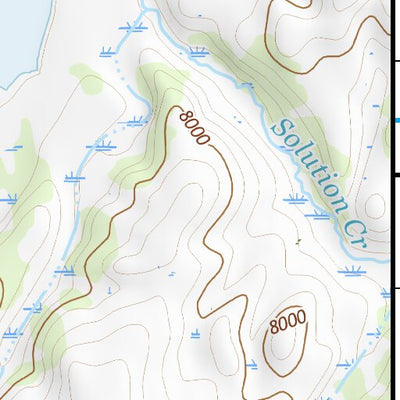 44110SW Page 35 Yellowstone National Park Topo Preview 3