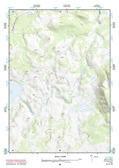 44110SW Page 36 Yellowstone National Park Topo Preview 1