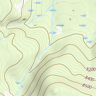 44110SW Page 42 Yellowstone National Park Topo Preview 2
