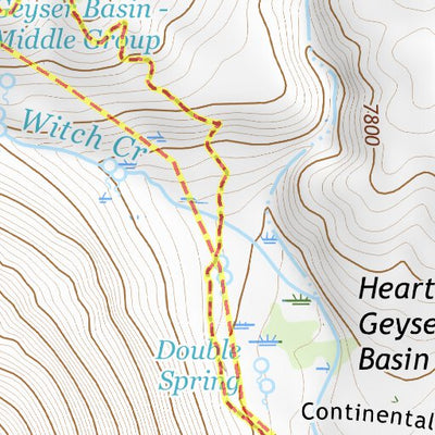 44110SW Page 48 Yellowstone National Park Topo Preview 2