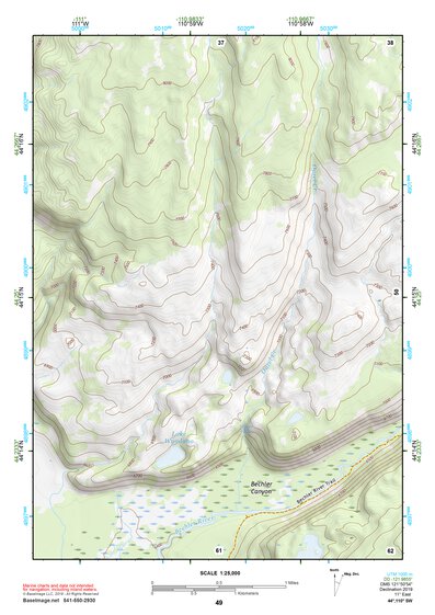 44110SW Page 49 Yellowstone National Park Topo Preview 1