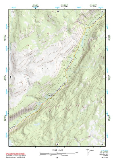 44110SW Page 50 Yellowstone National Park Topo Preview 1