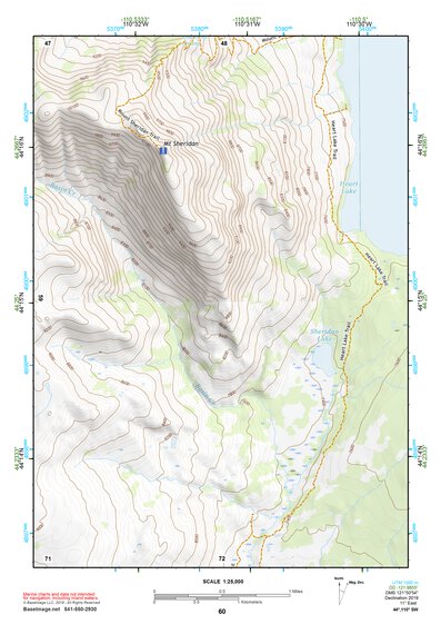 44110SW Page 60 Yellowstone National Park Topo Preview 1