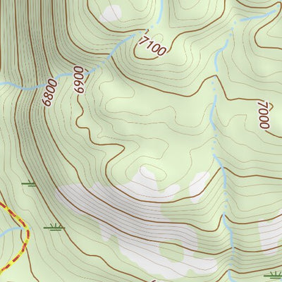44110SW Page 61 Yellowstone National Park Topo Preview 3