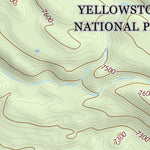44110SW Page 62 Yellowstone National Park Topo Preview 2