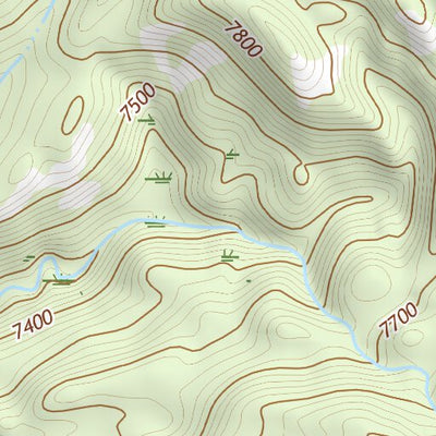 44110SW Page 64 Yellowstone National Park Topo Preview 3