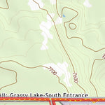 44110SW Page 78 Yellowstone National Park Topo Preview 2