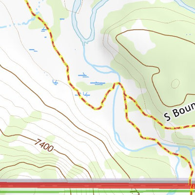 44110SW Page 84 Yellowstone National Park Topo Preview 2