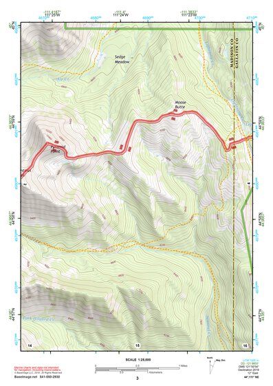 44111NE Page 3 Hebgen Lake Topo Preview 1
