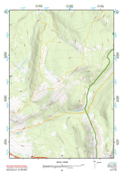 44111NE Page 6 Hebgen Lake Topo Preview 1