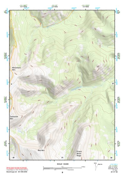44111NE Page 9 Hebgen Lake Topo Preview 1