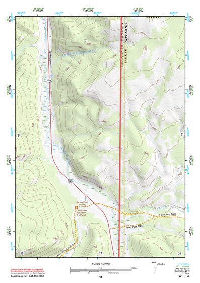 44111NE Page 11 Hebgen Lake Topo Preview 1