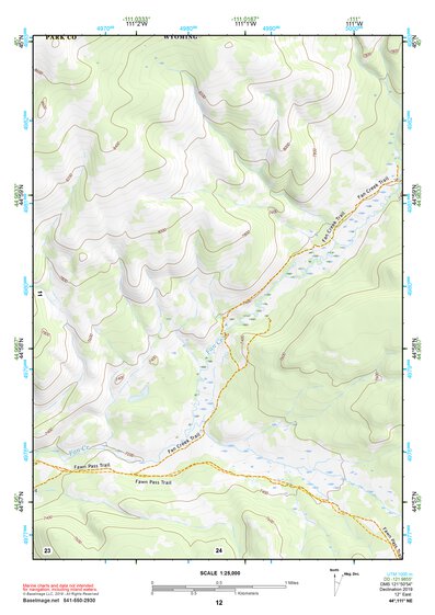 44111NE Page 12 Hebgen Lake Topo Preview 1
