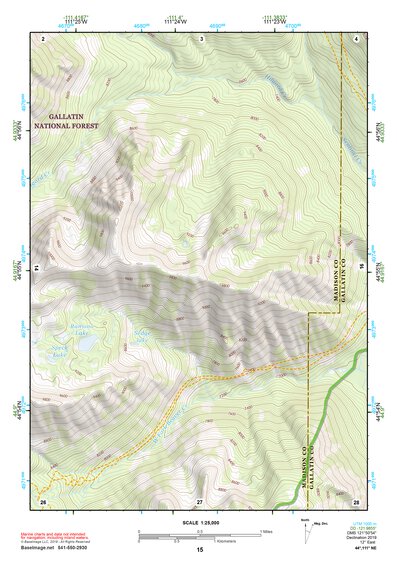 44111NE Page 15 Hebgen Lake Topo Preview 1