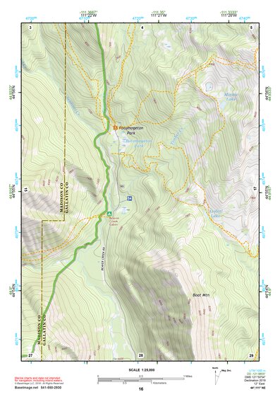 44111NE Page 16 Hebgen Lake Topo Preview 1