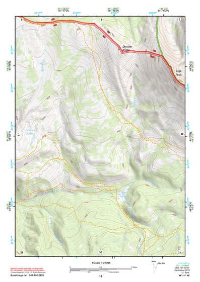 44111NE Page 18 Hebgen Lake Topo Preview 1