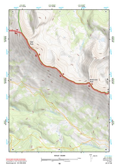 44111NE Page 19 Hebgen Lake Topo Preview 1