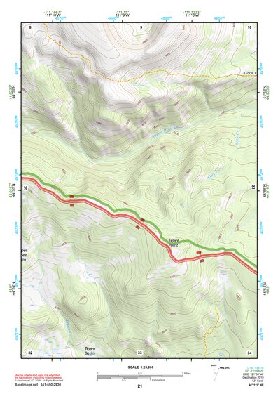 44111NE Page 21 Hebgen Lake Topo Preview 1