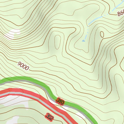 44111NE Page 21 Hebgen Lake Topo Preview 2