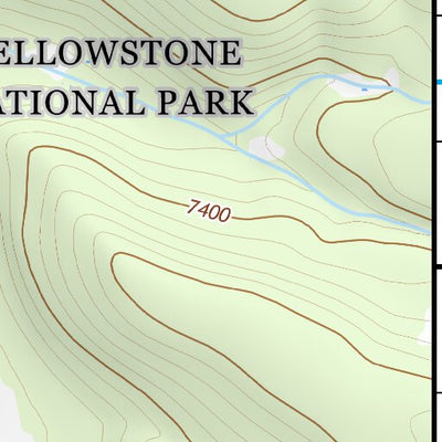 44111NE Page 23 Hebgen Lake Topo Preview 3