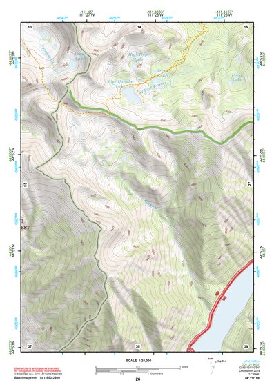 44111NE Page 26 Hebgen Lake Topo Preview 1