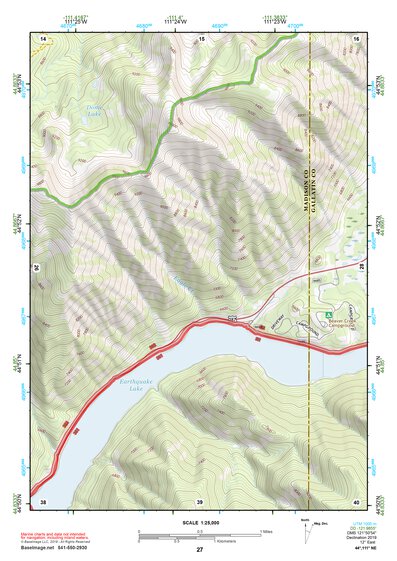 44111NE Page 27 Hebgen Lake Topo Preview 1