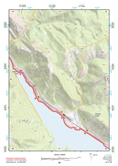 44111NE Page 29 Hebgen Lake Topo Preview 1
