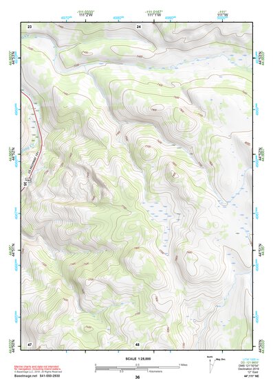 44111NE Page 36 Hebgen Lake Topo Preview 1