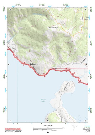 44111NE Page 43 Hebgen Lake Topo Preview 1