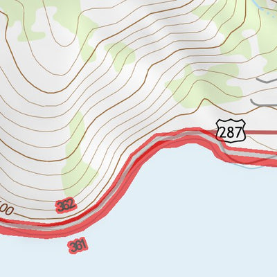 44111NE Page 43 Hebgen Lake Topo Preview 2