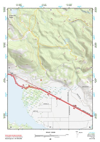 44111NE Page 45 Hebgen Lake Topo Preview 1