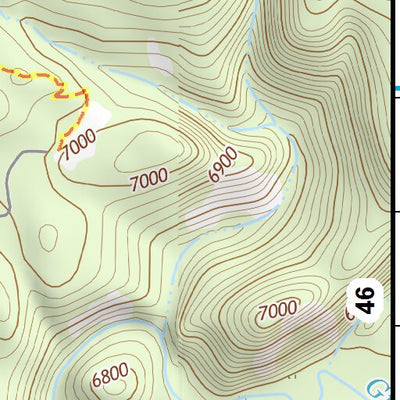 44111NE Page 45 Hebgen Lake Topo Preview 3