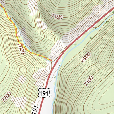 44111NE Page 46 Hebgen Lake Topo Preview 3